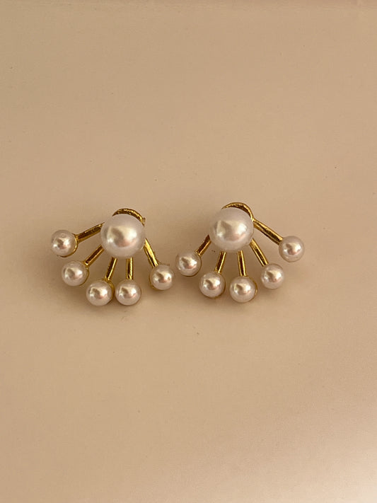 Korean pearl studs