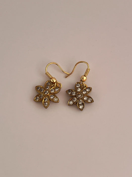 AD flower earrings