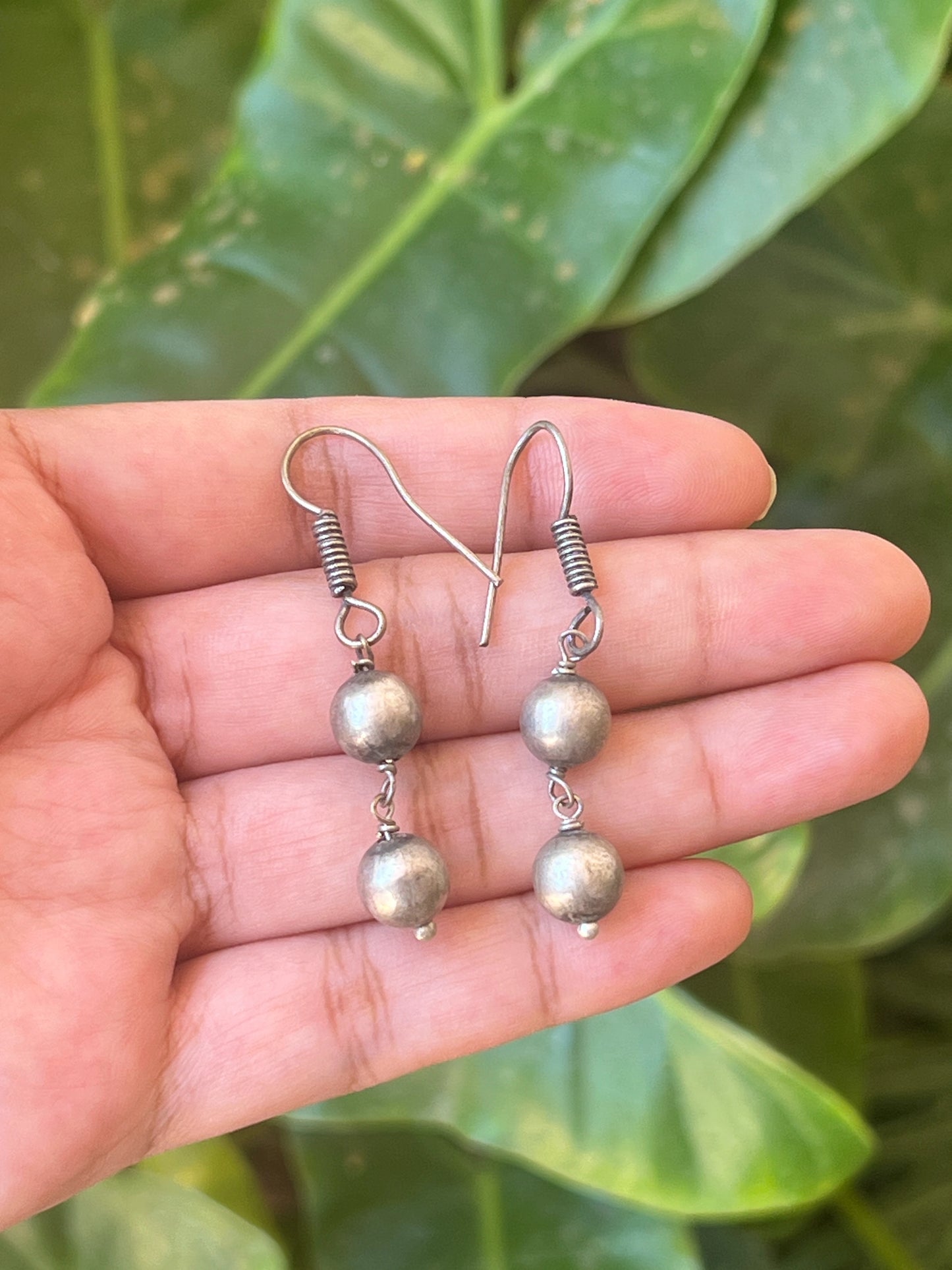 Oxidised earrings