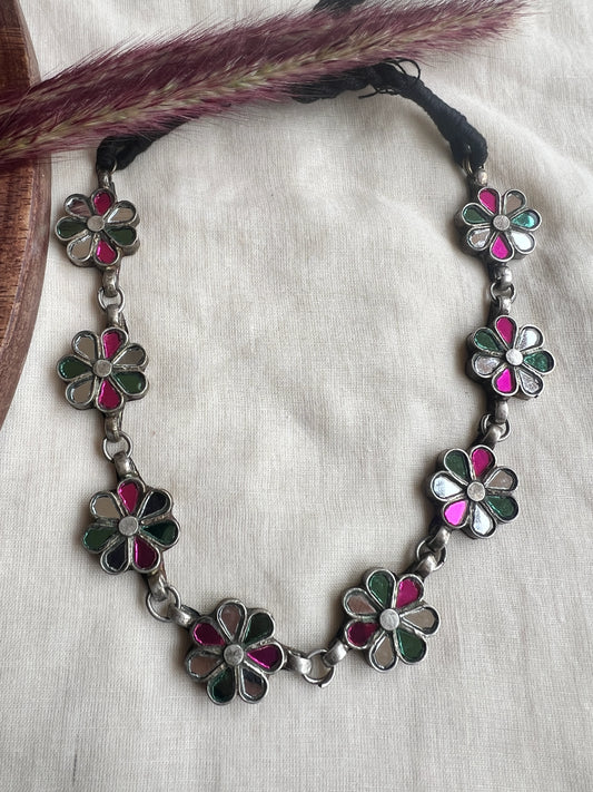 Glass Flower necklace