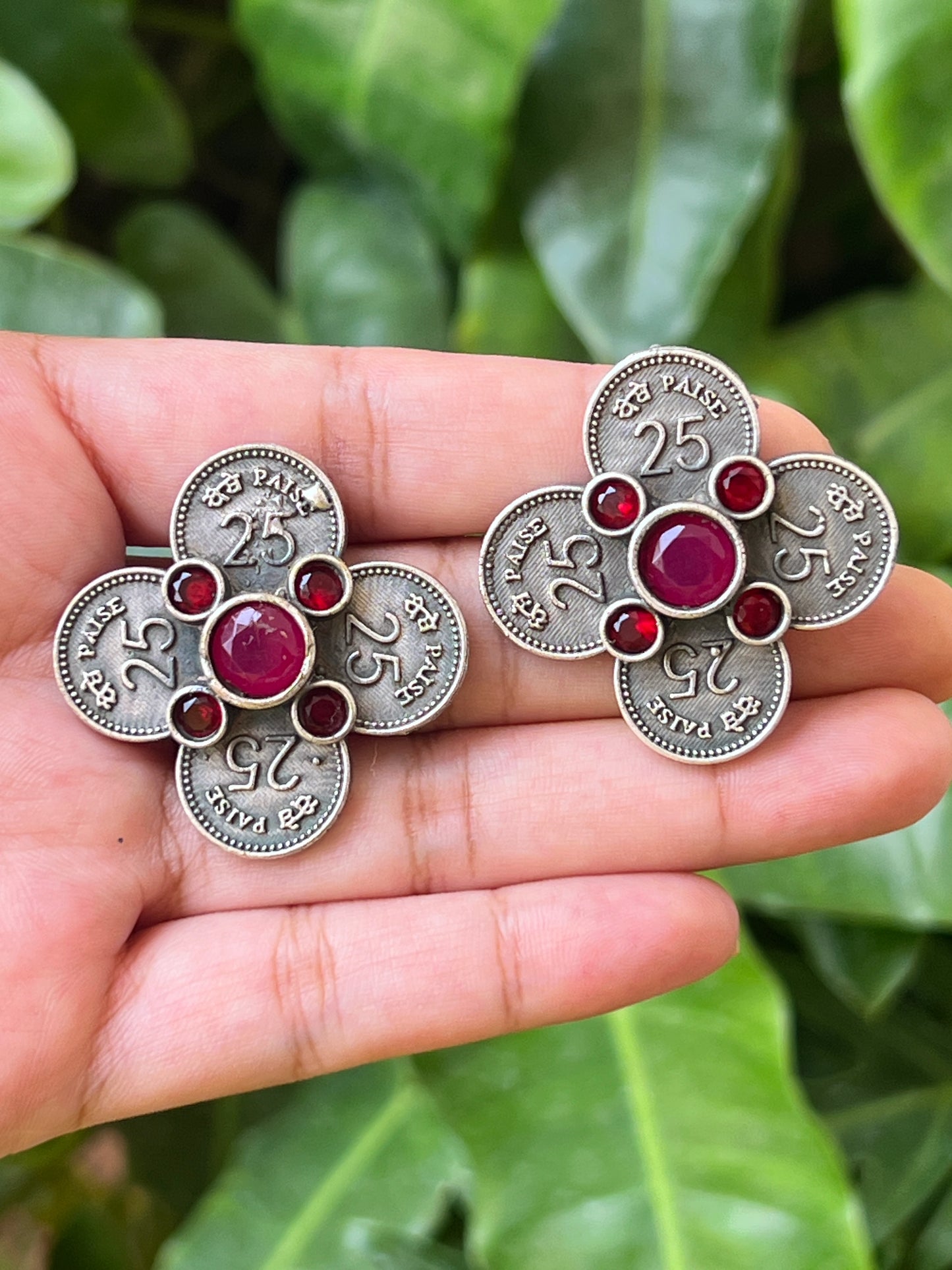 Coin earrings