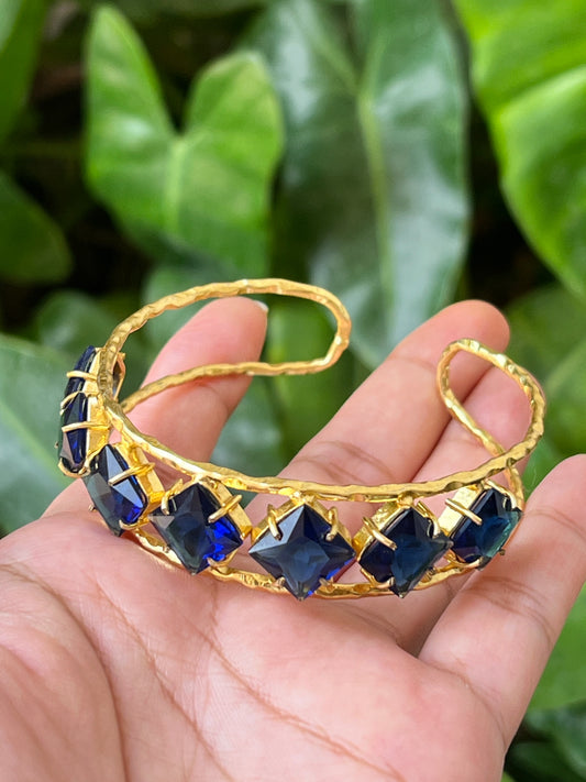 Blue stone bracelet