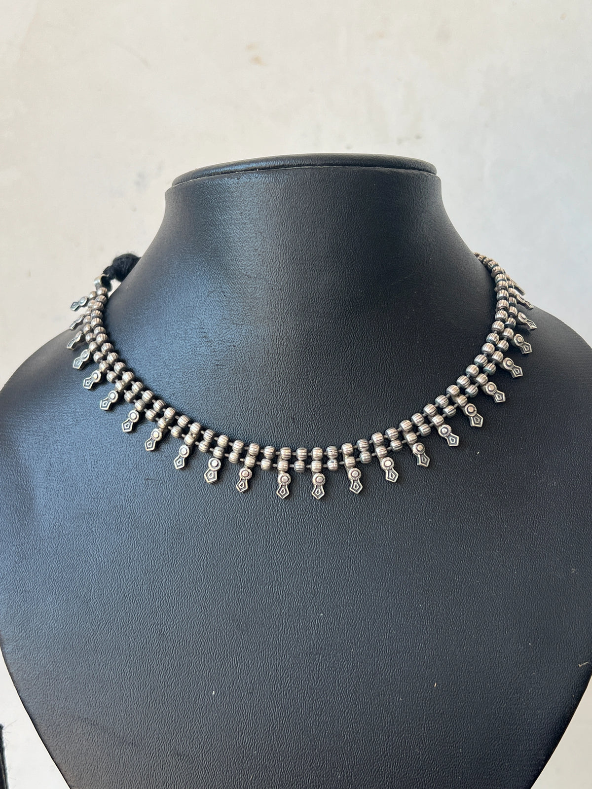 Oxidised necklace set