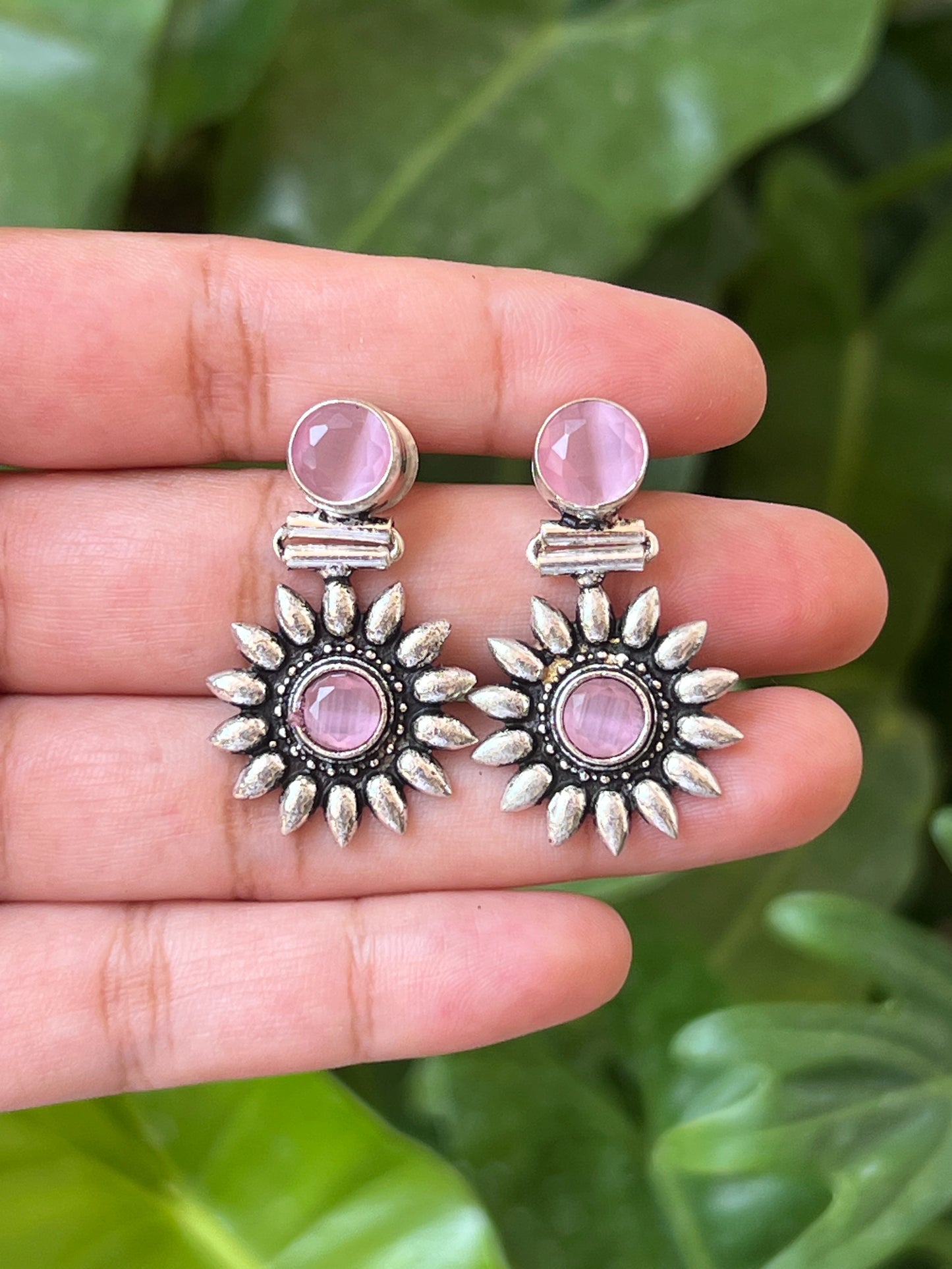 stone earrings