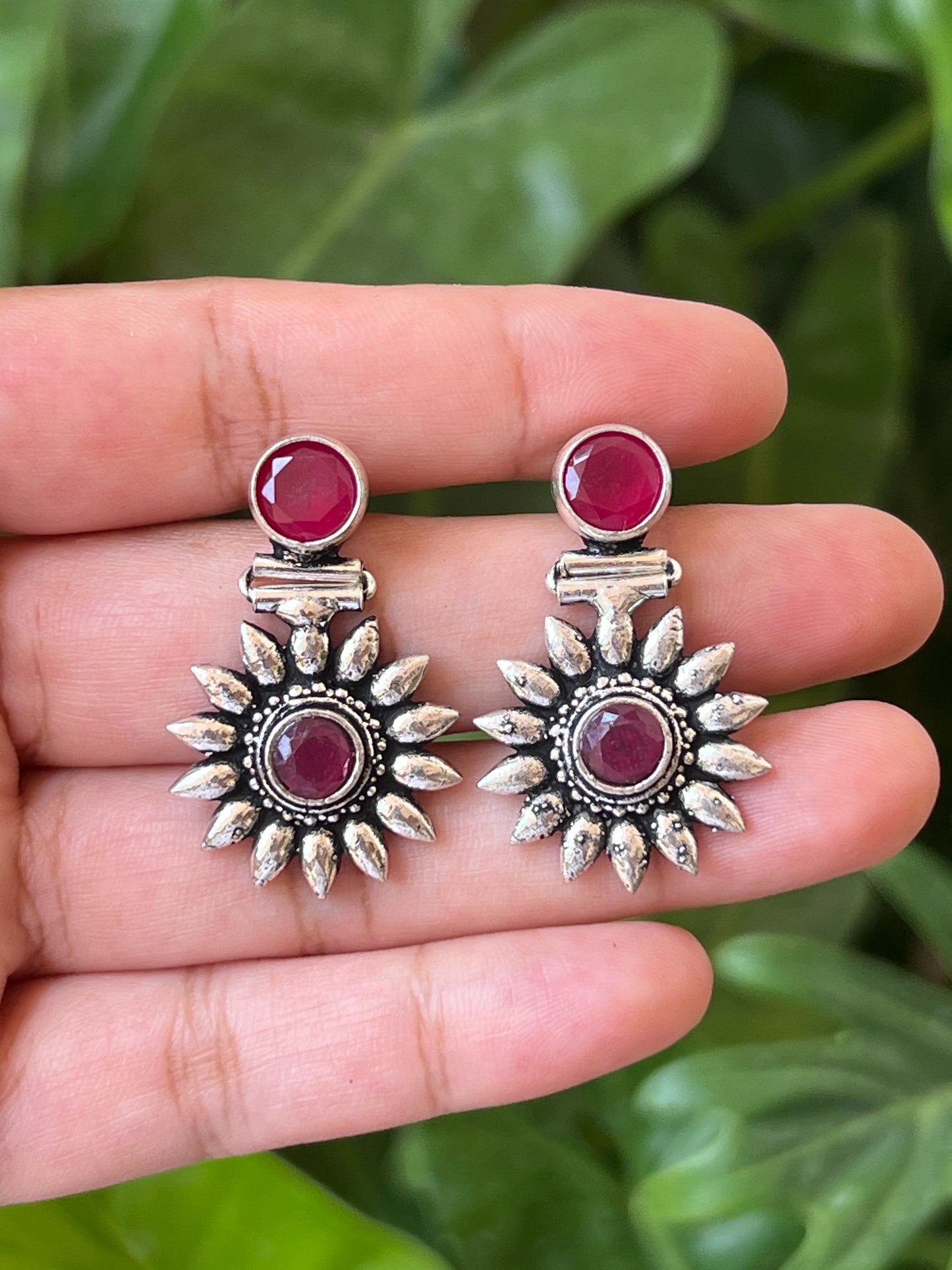 stone earrings