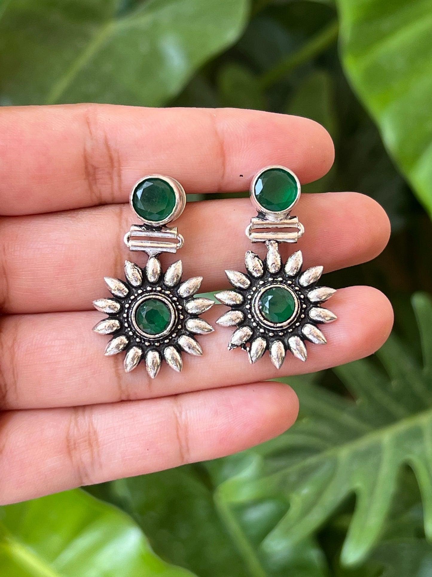 stone earrings