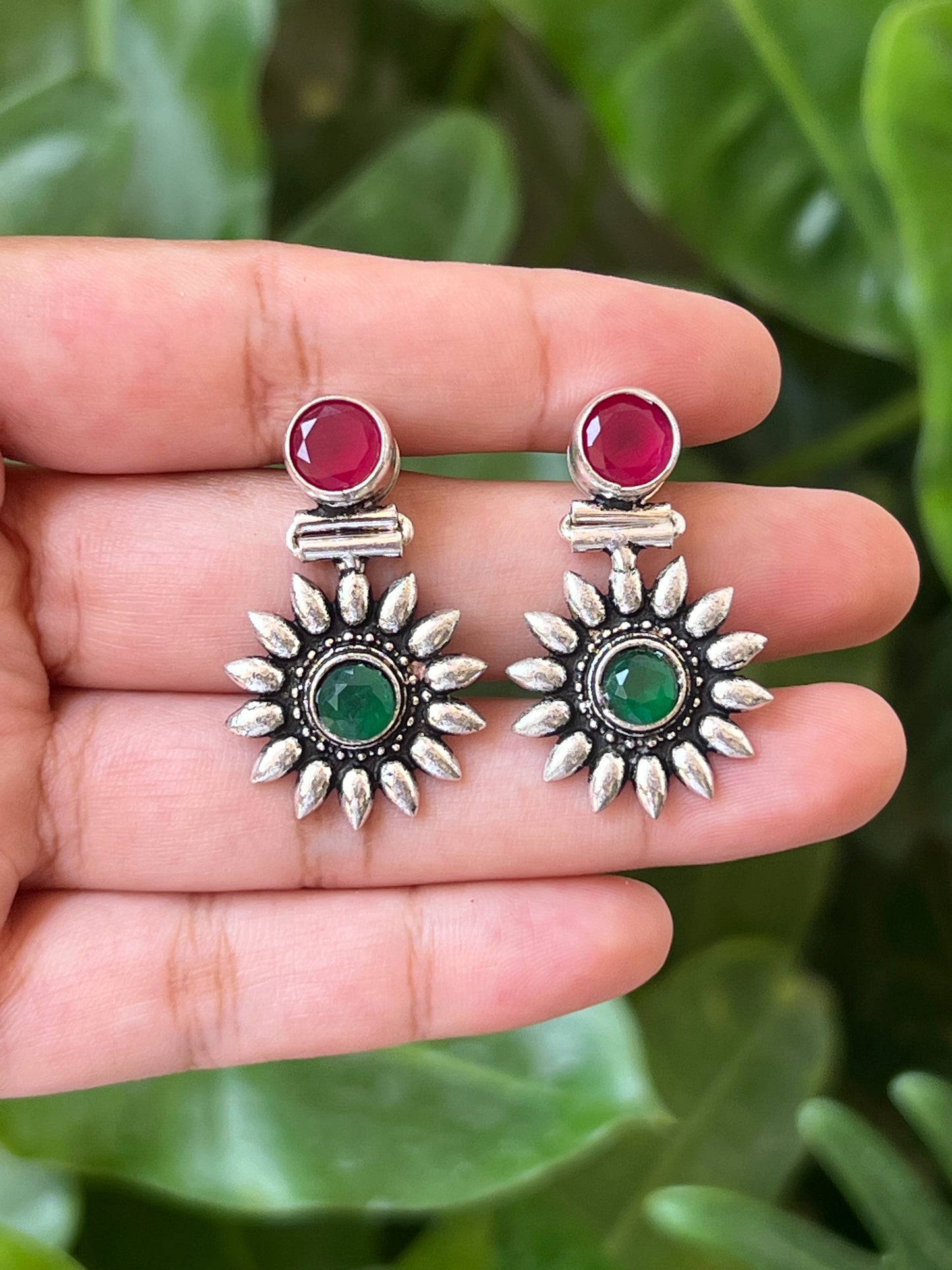 stone earrings