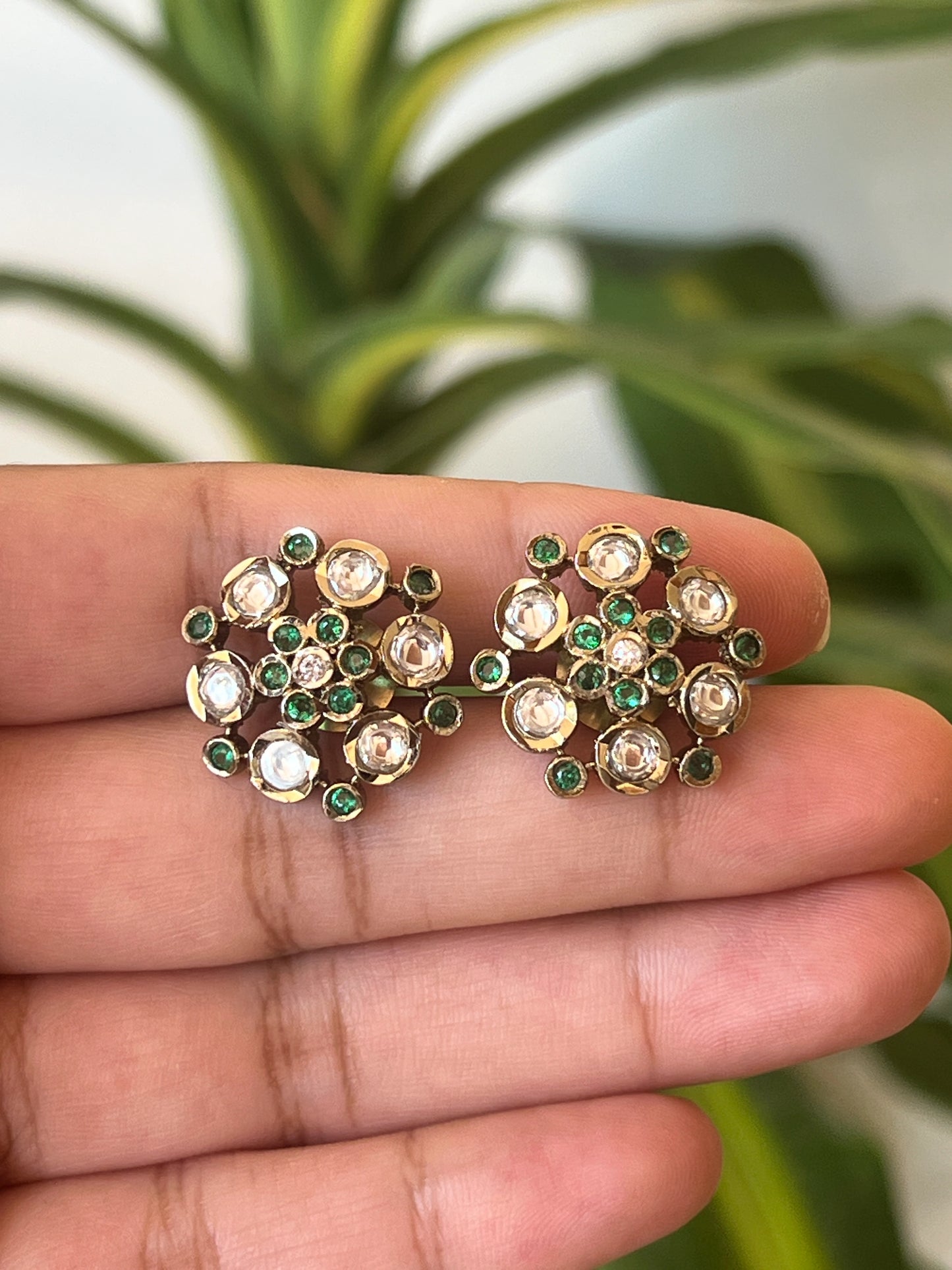 Polki studs