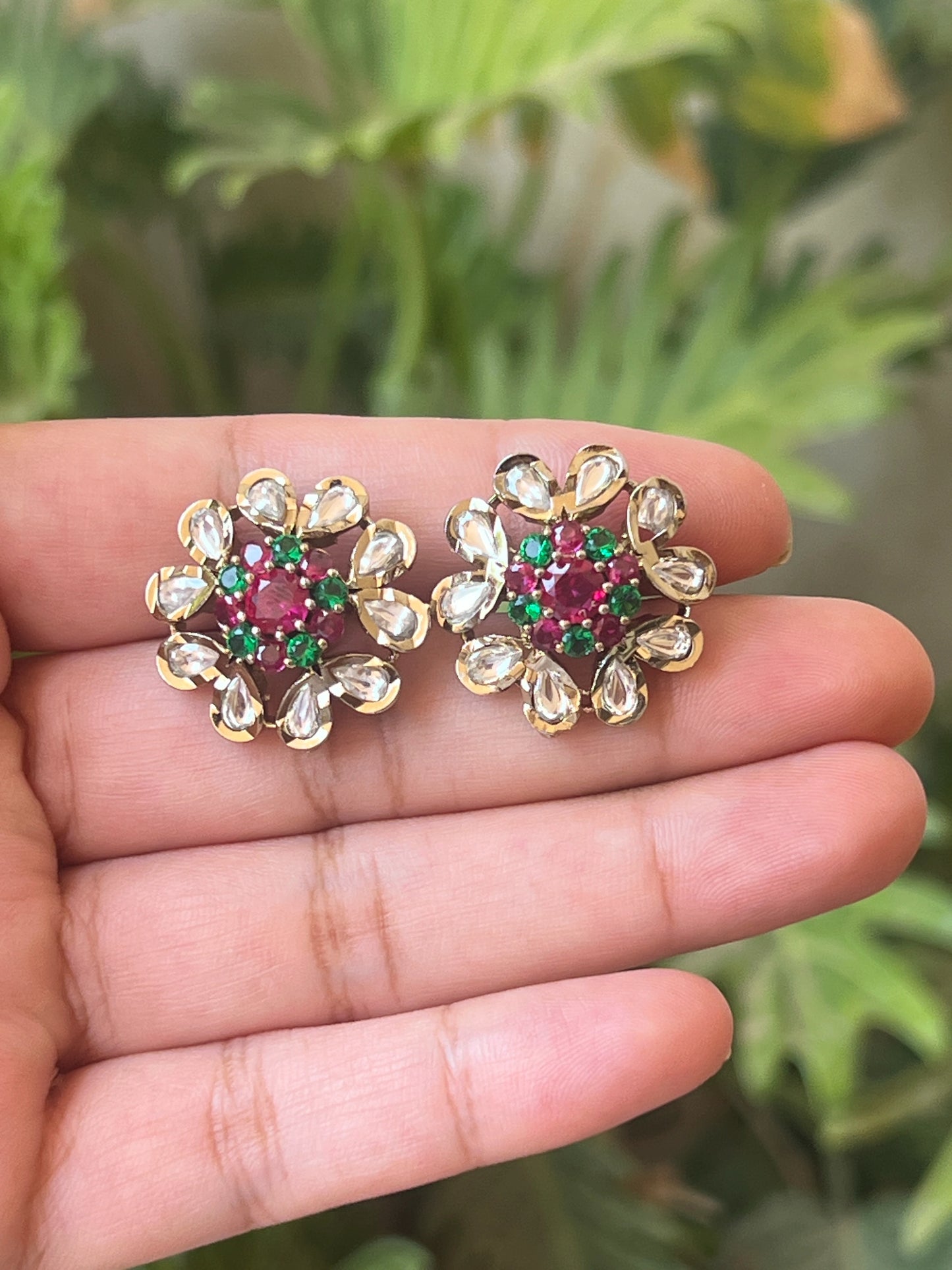 Polki studs