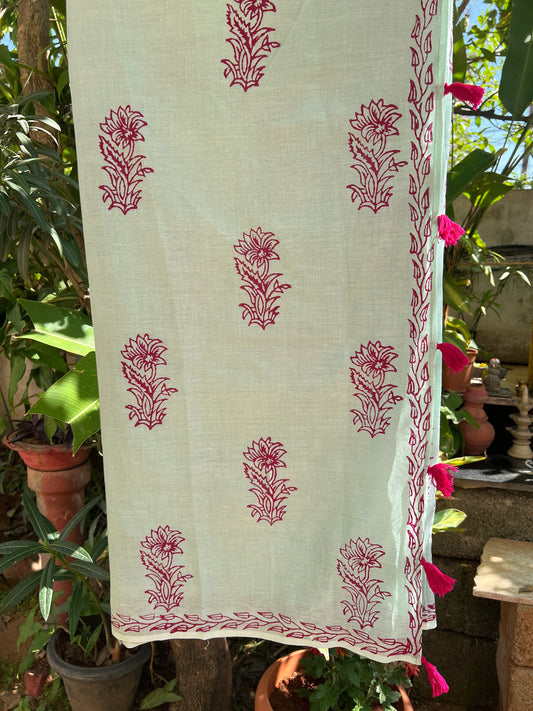 Pushpa latha saree with blouse