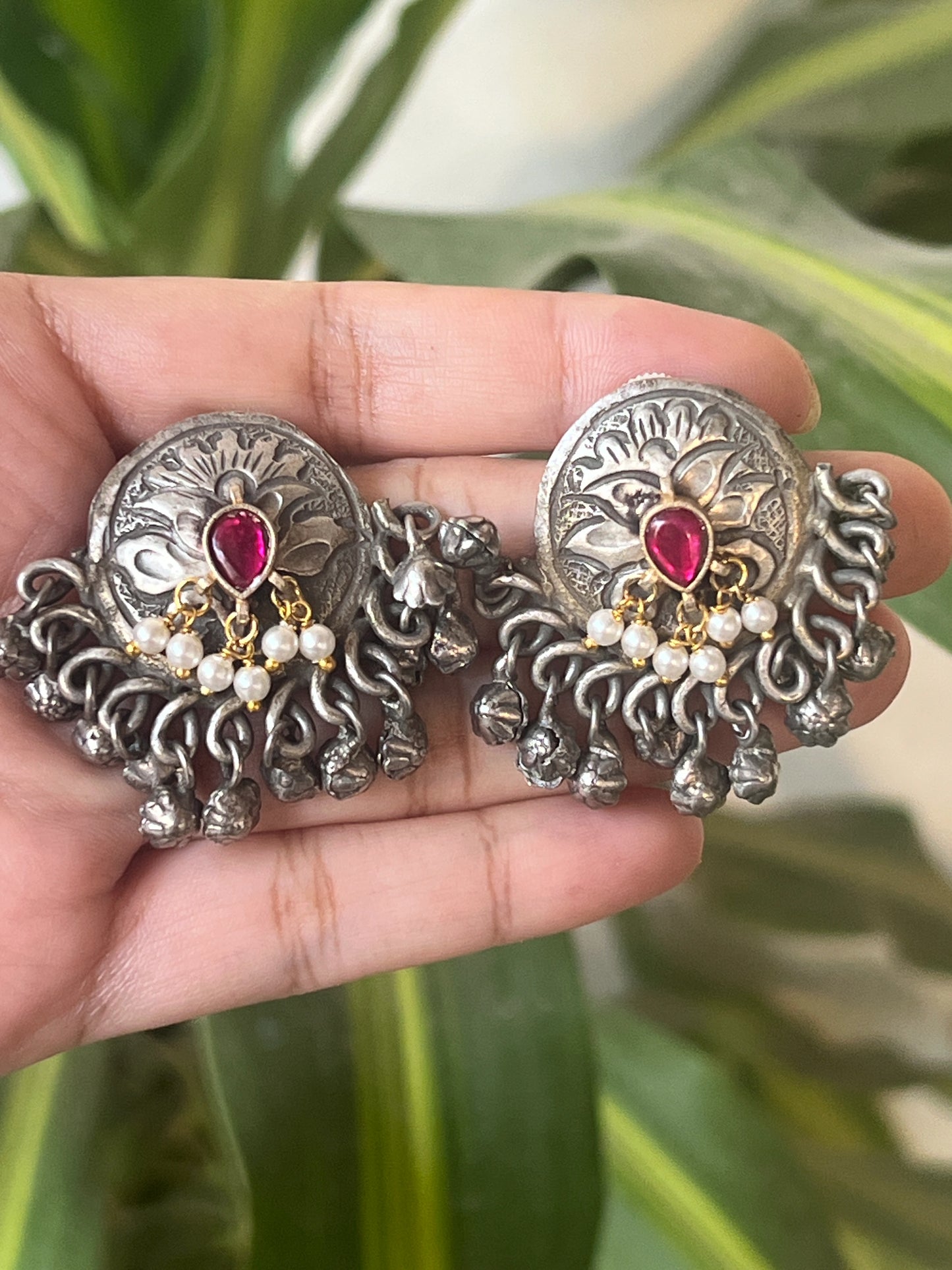 Kundhan Fusion studs