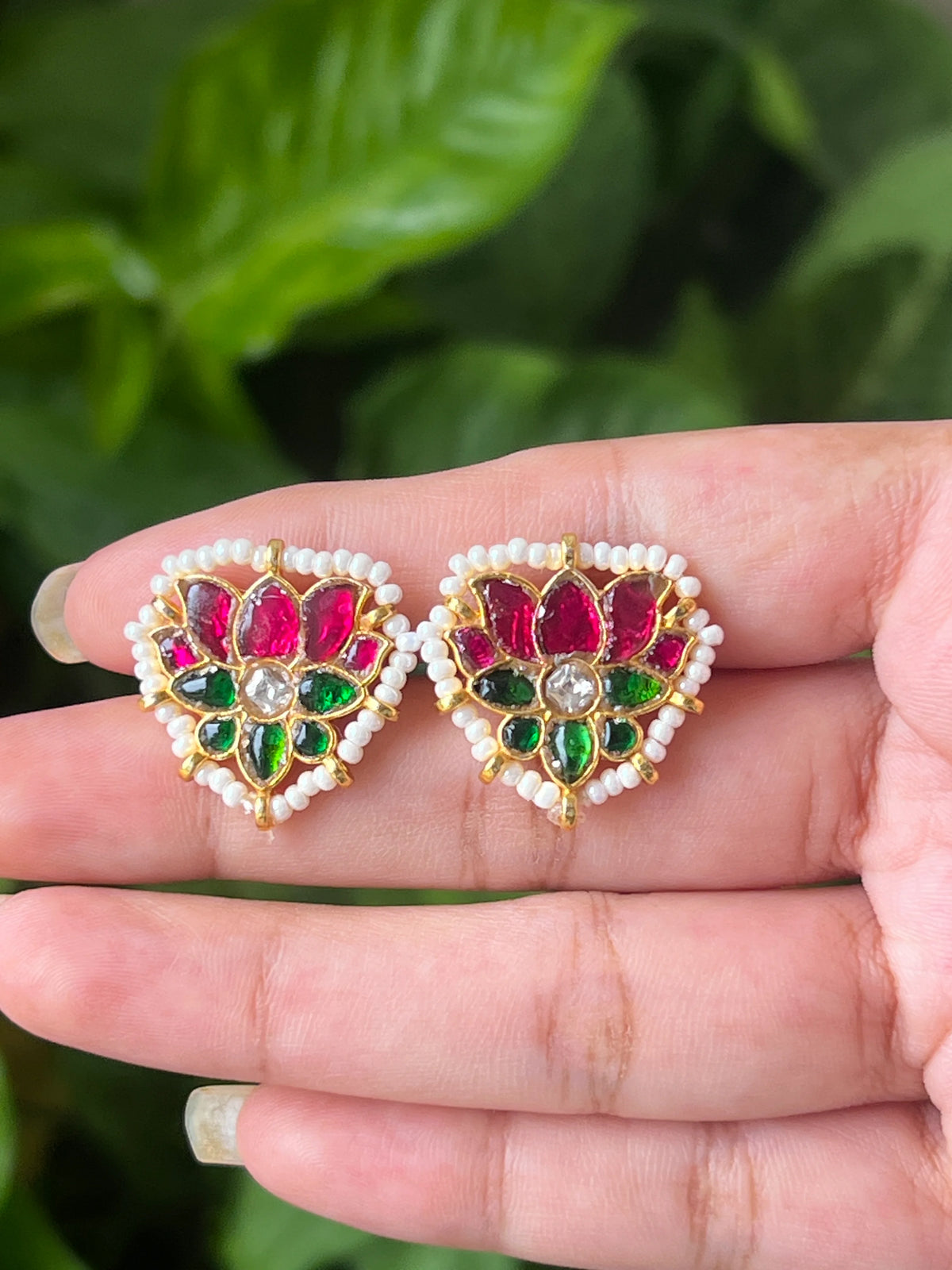 Kundan earings