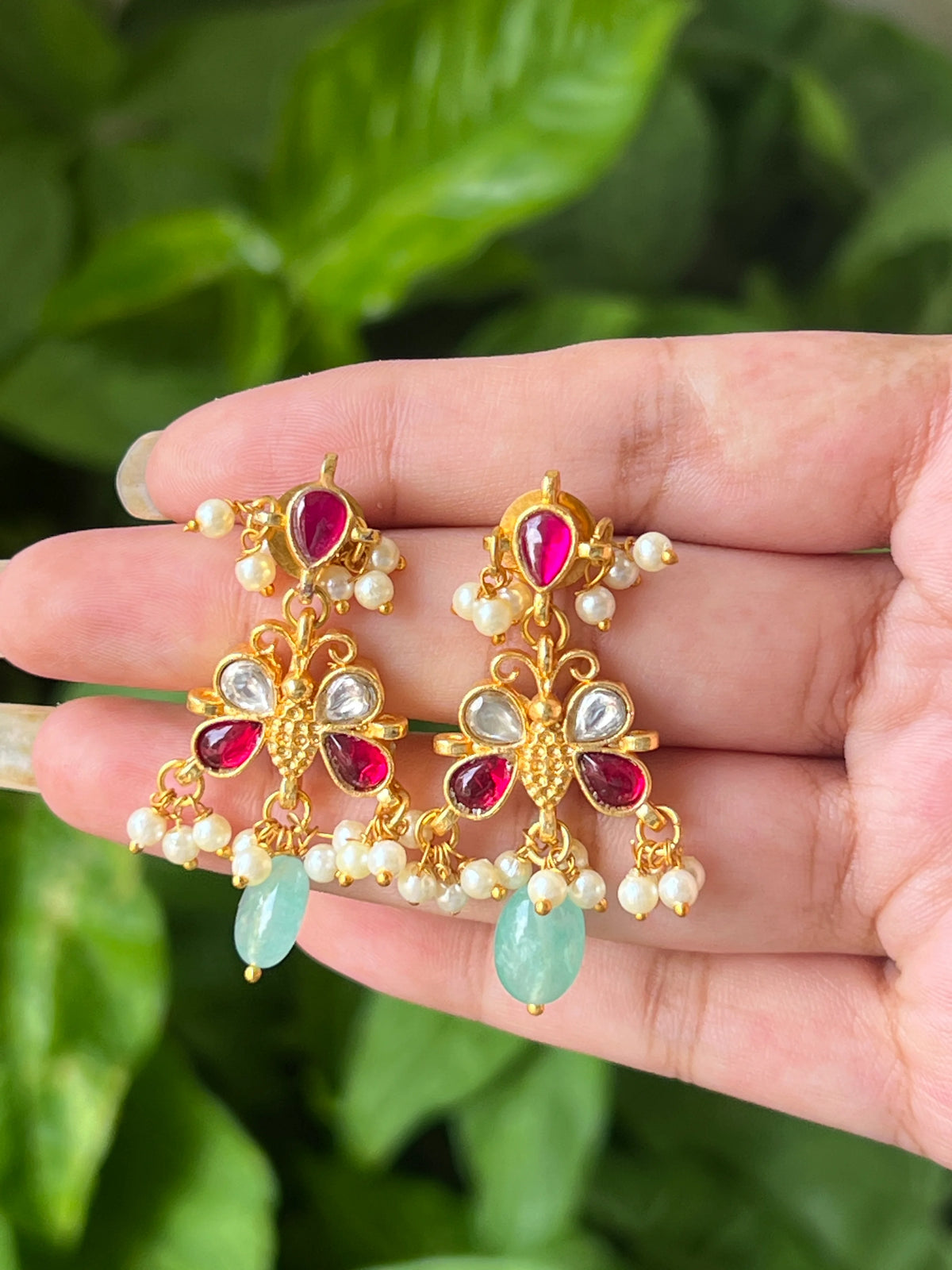 Kundan earings