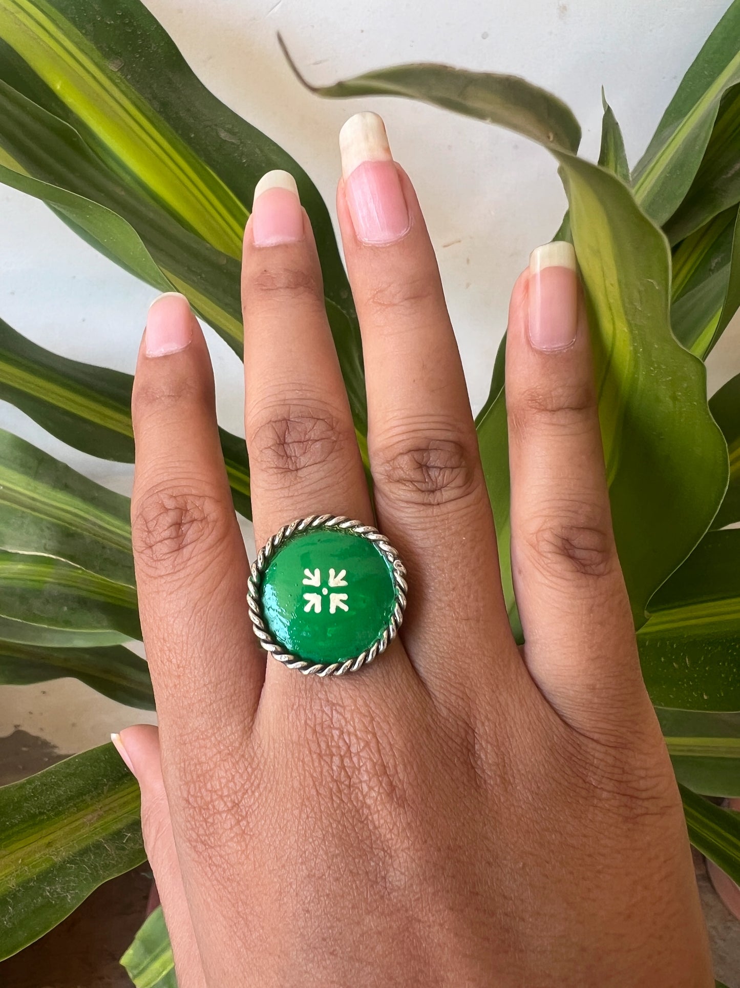 Handpainted ring