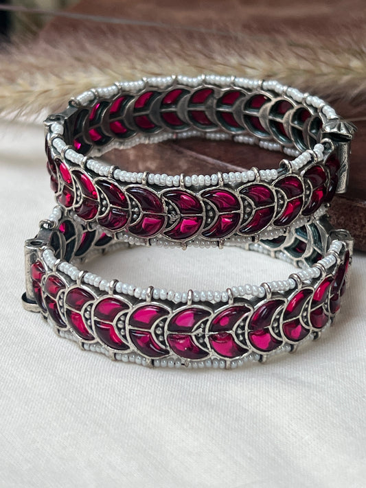 Kundhan stone bangles