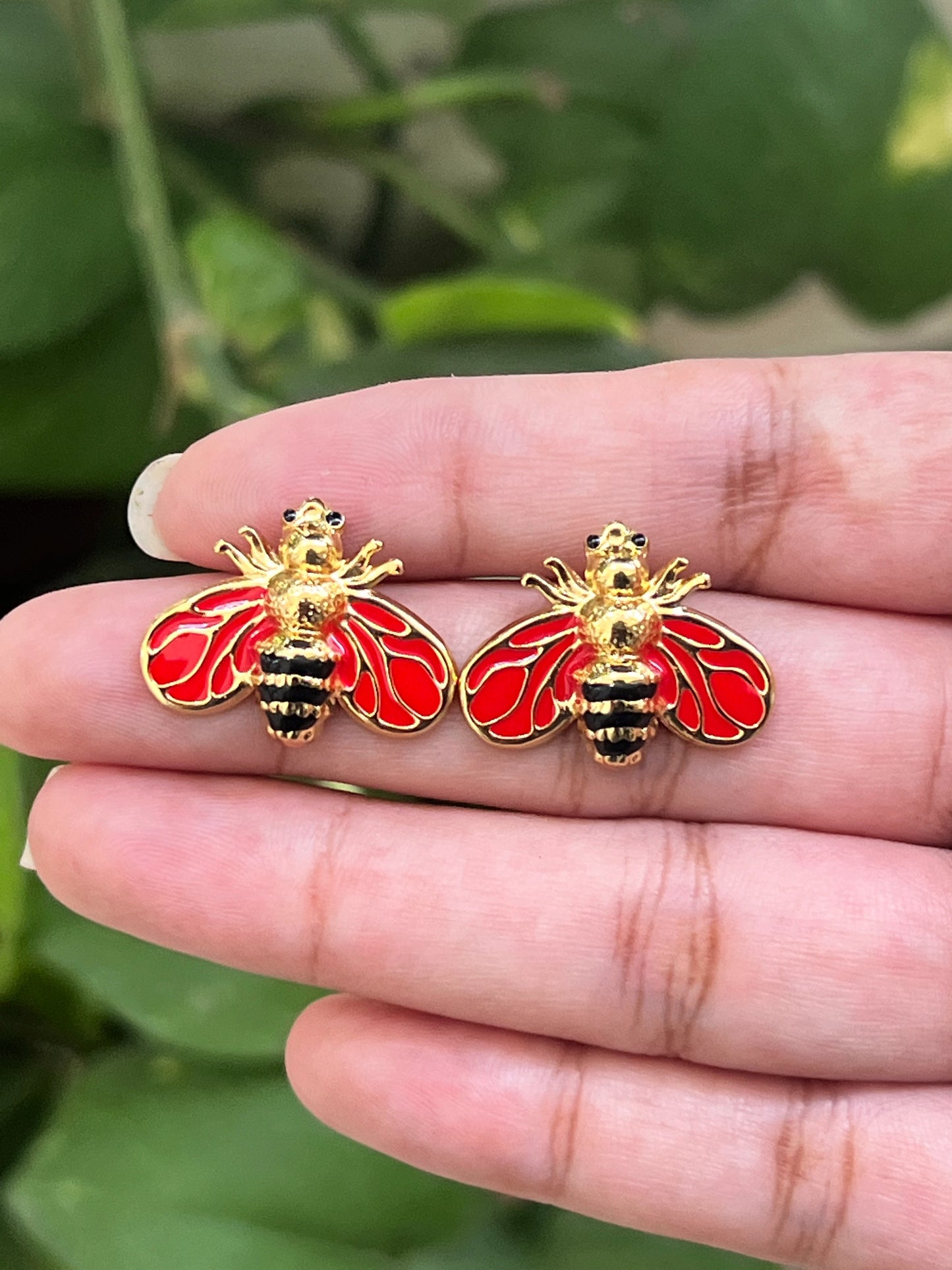Bee earrings