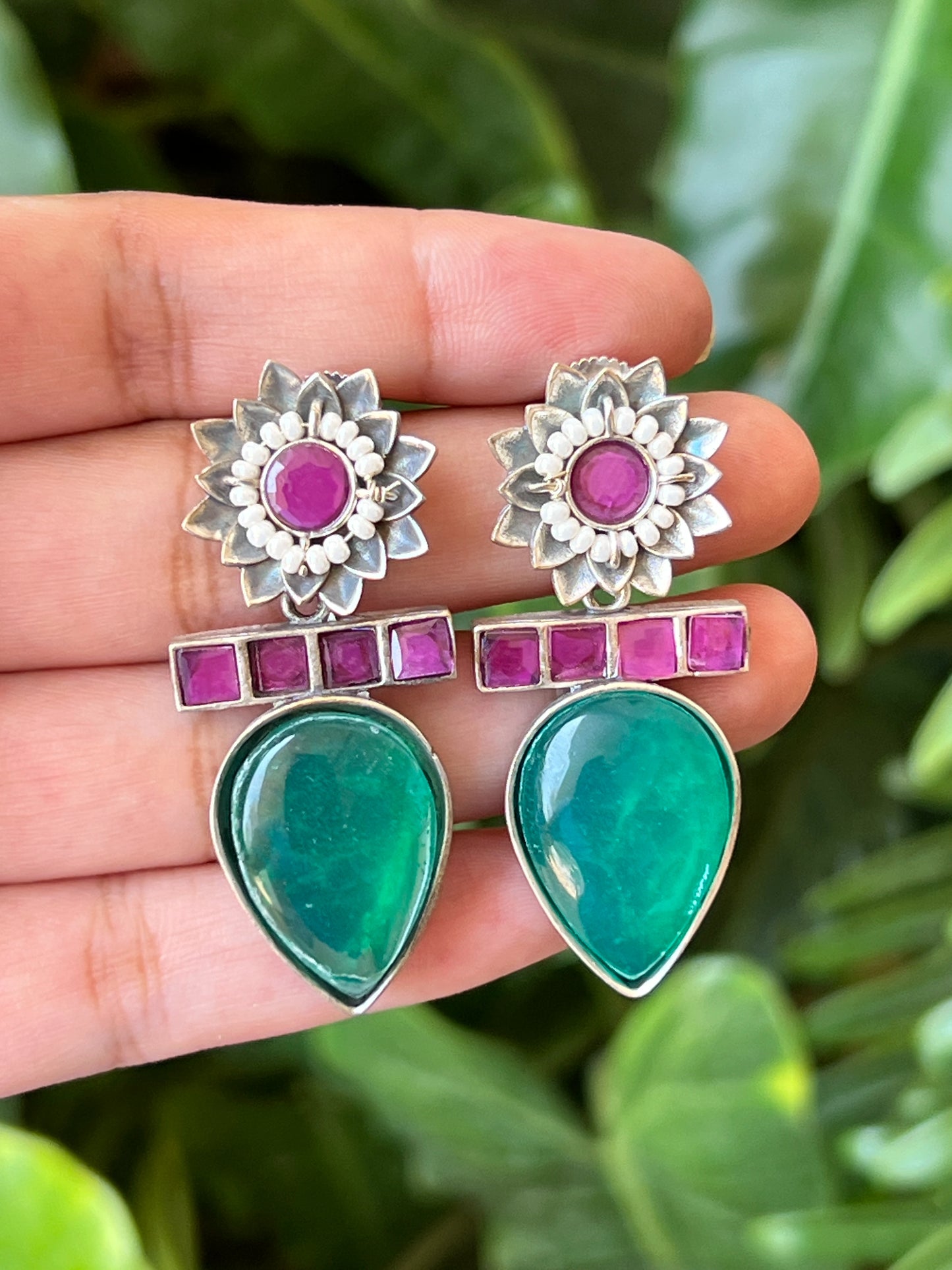 Stone Earrings