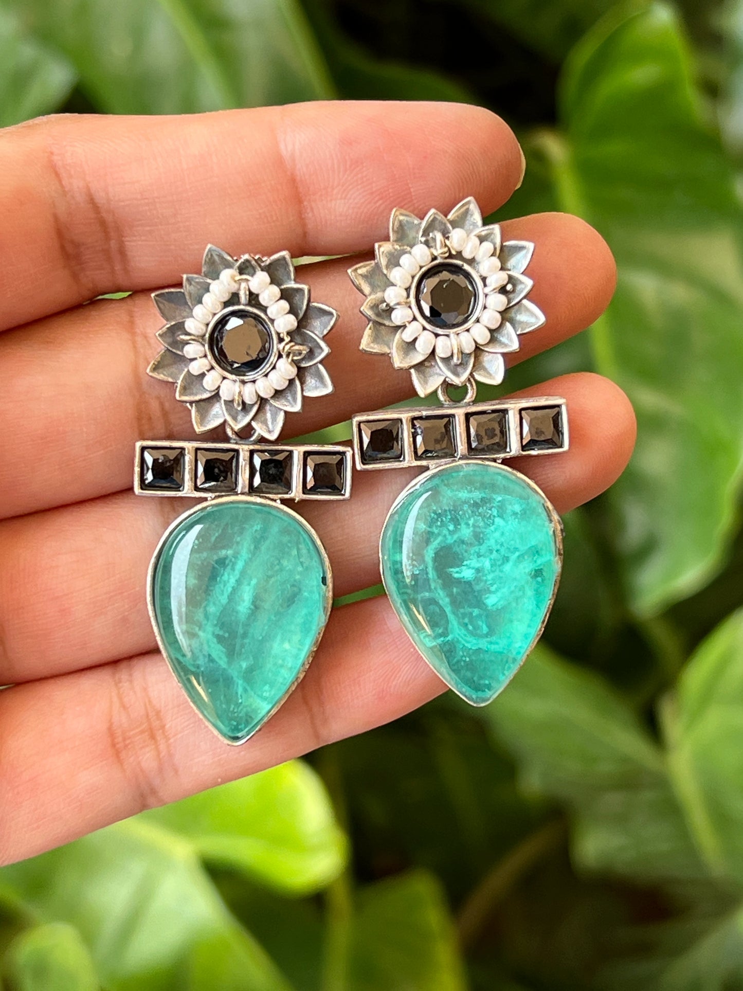 Stone Earrings