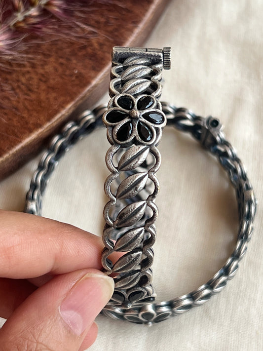 Oxidised bangles (black)