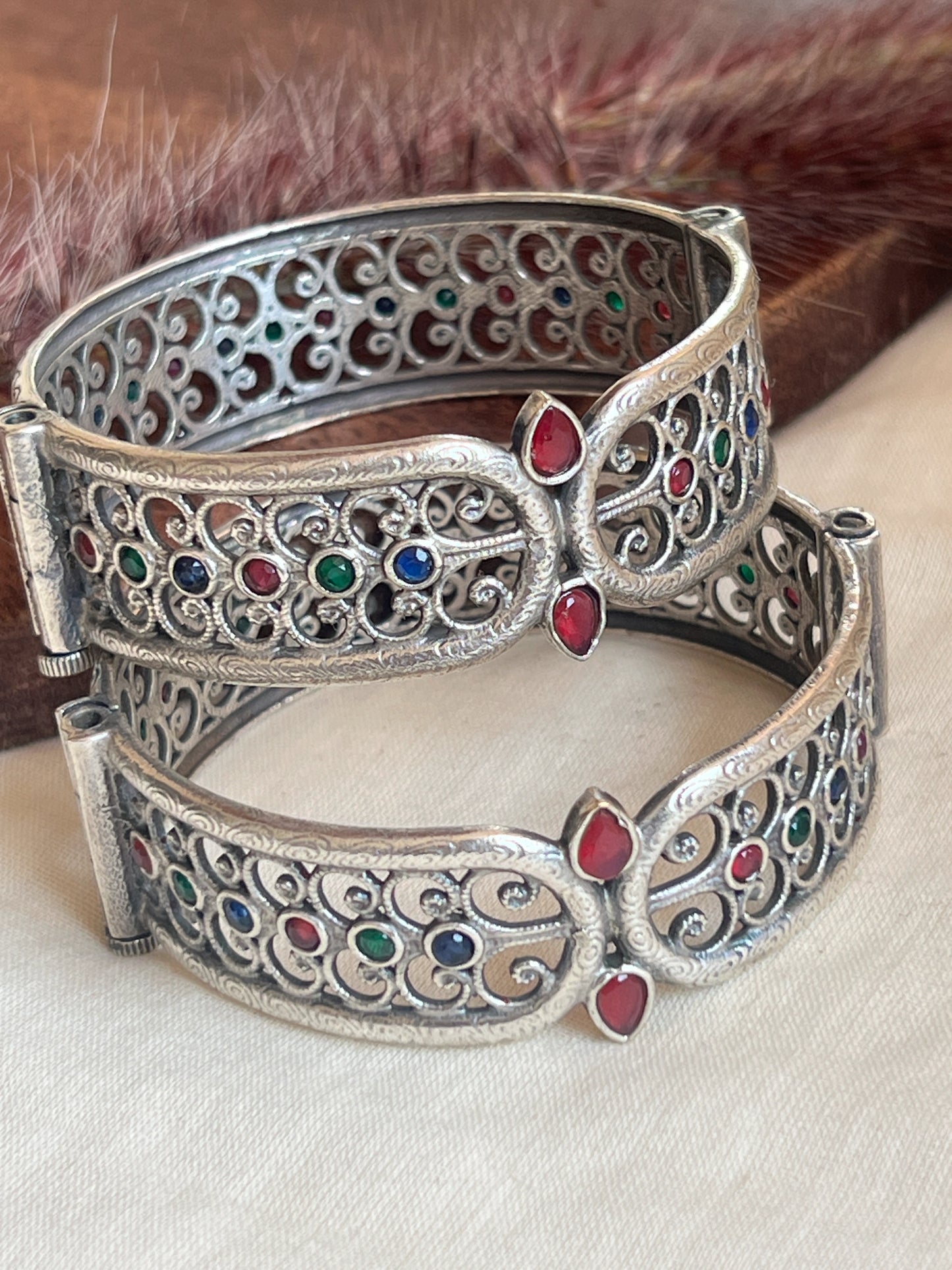 Oxidised bangles