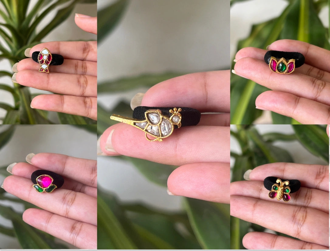 MYSTERY BAG (get any 5 random kundhan hair bands)