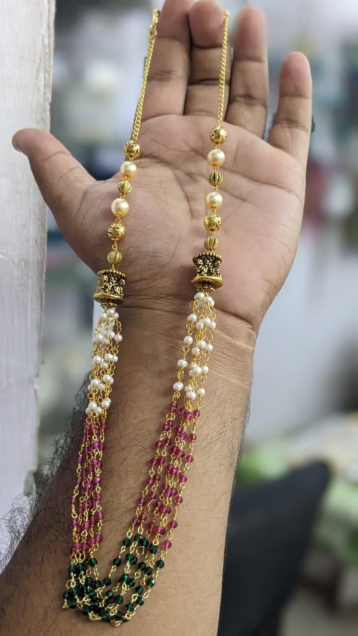 Antique beads mala