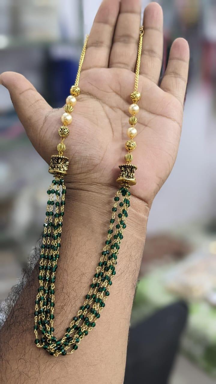 Antique beads mala