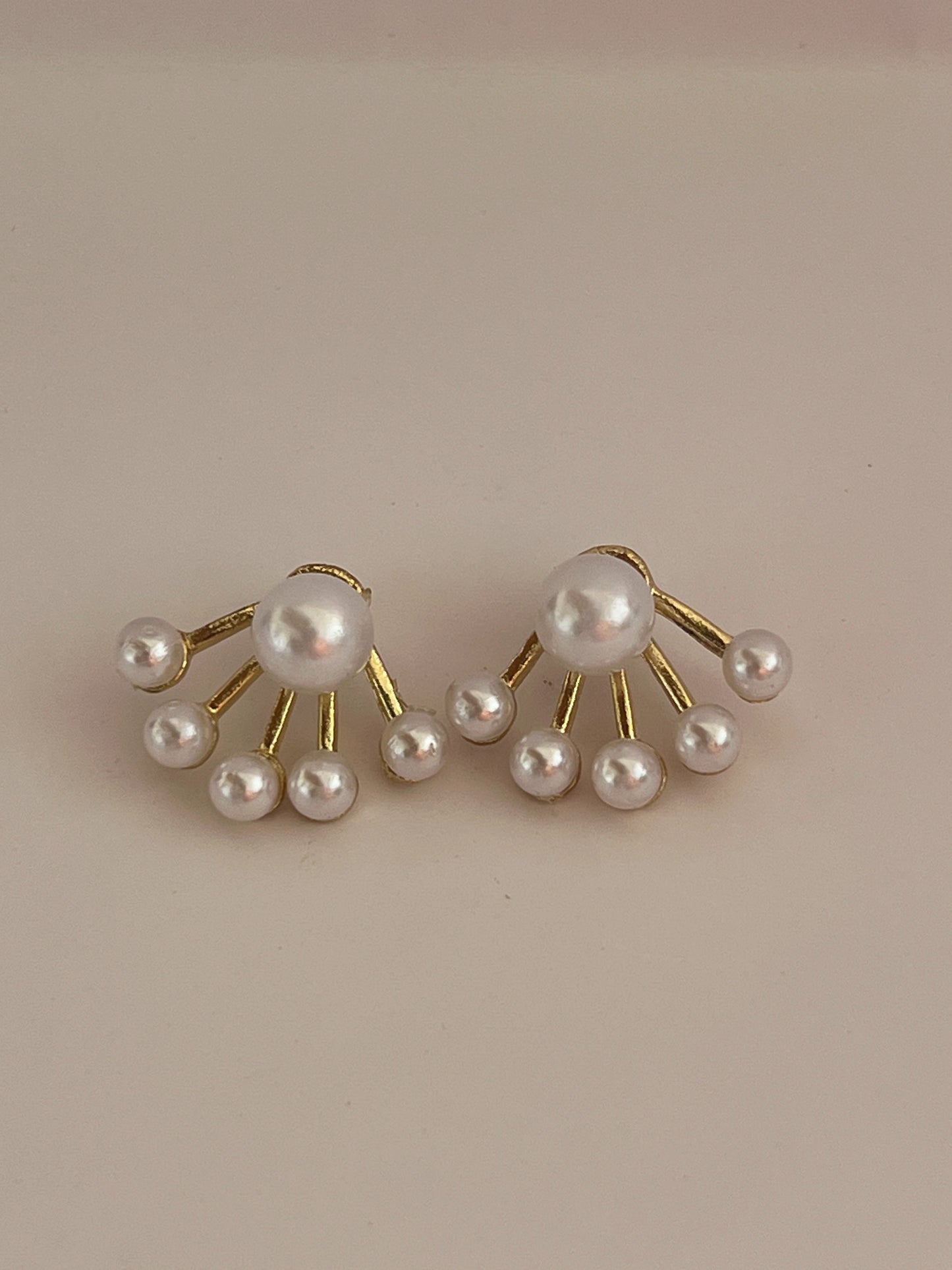 Korean pearl studs