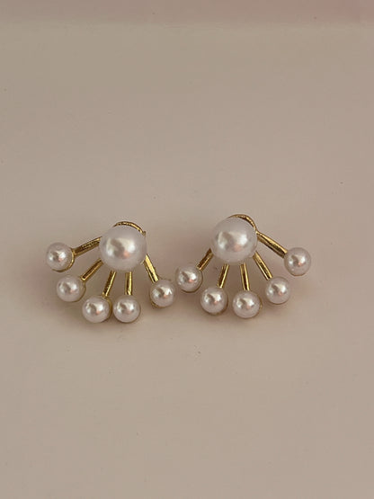 Korean pearl studs