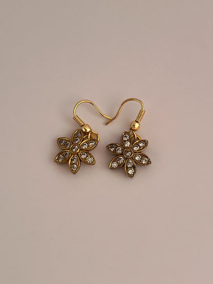 AD flower earrings