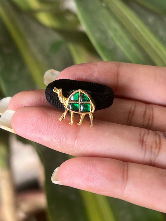 Jadau camel band (green)