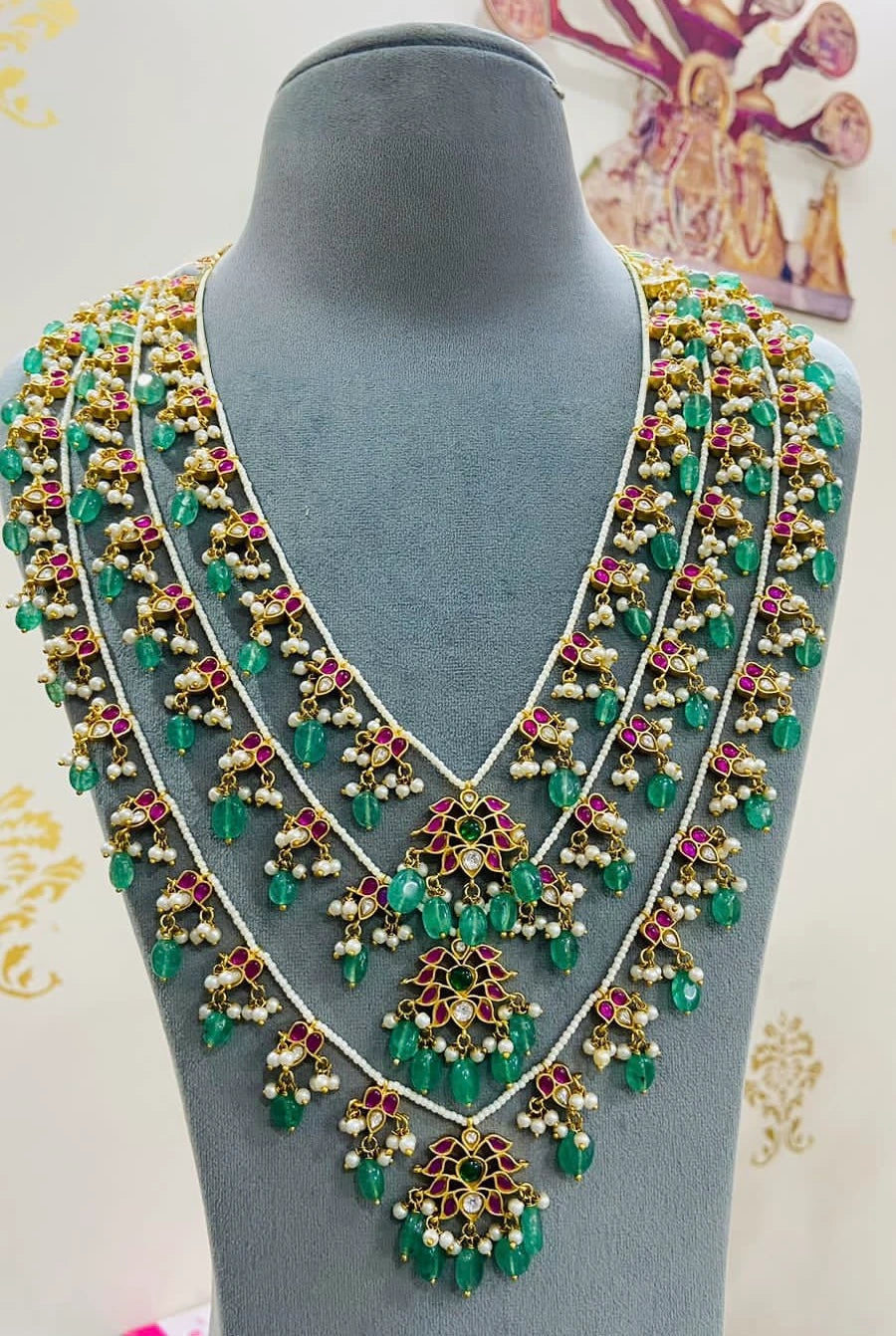 3 layered necklace