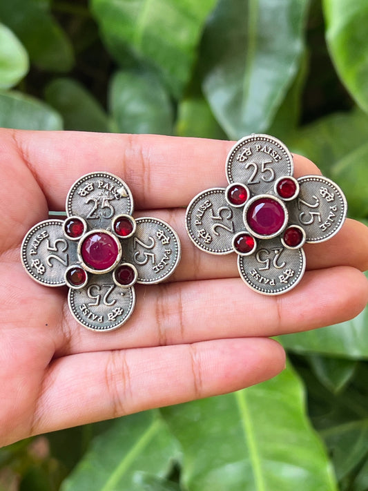 Coin earrings