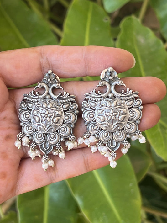 Oxidised earrings