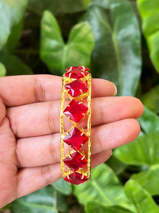 Red stone bracelet