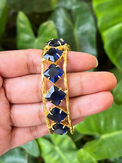 Blue stone bracelet