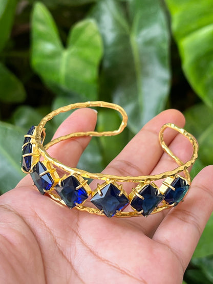 Blue stone bracelet