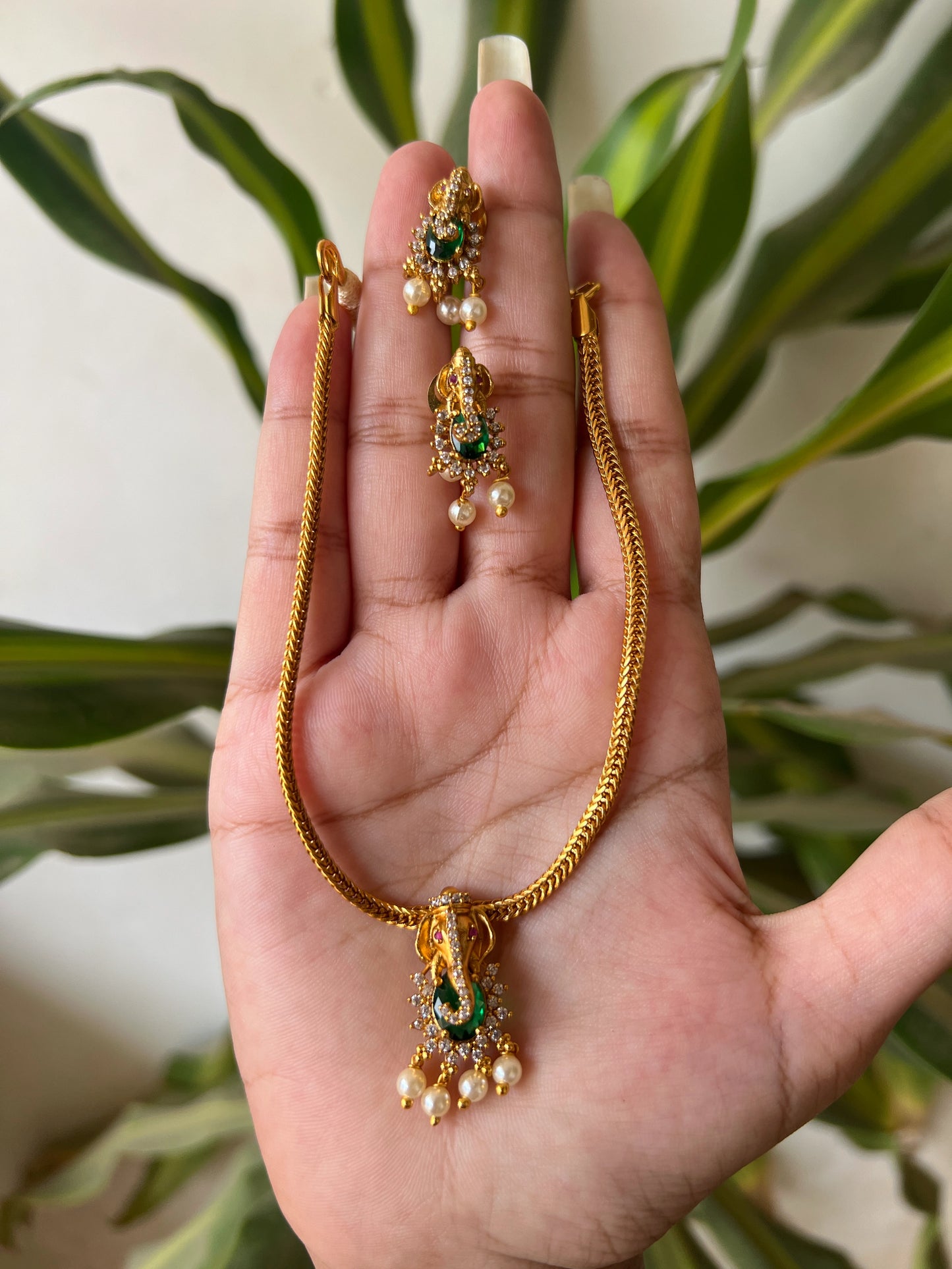 Ganesh necklace set