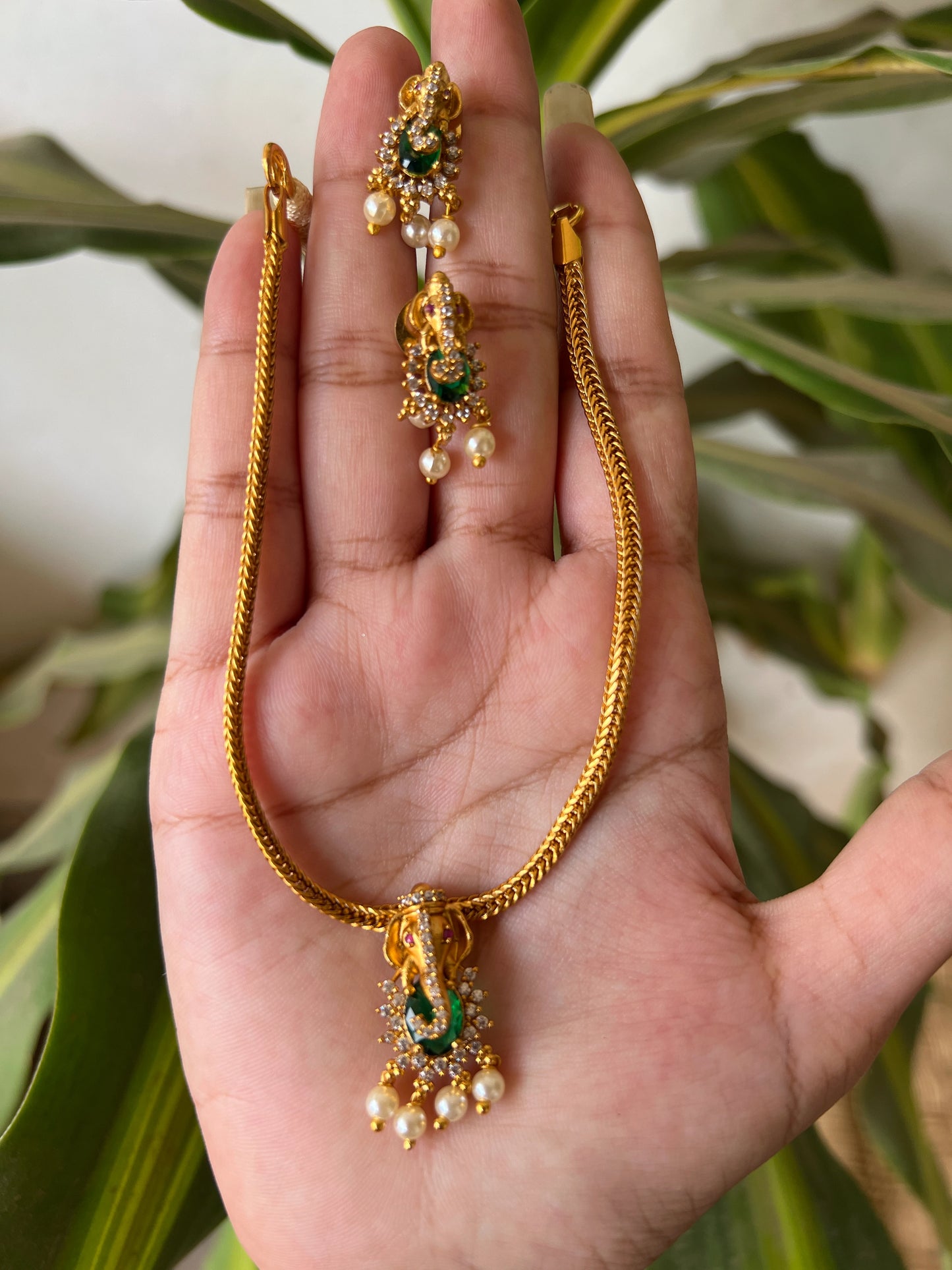 Ganesh necklace set
