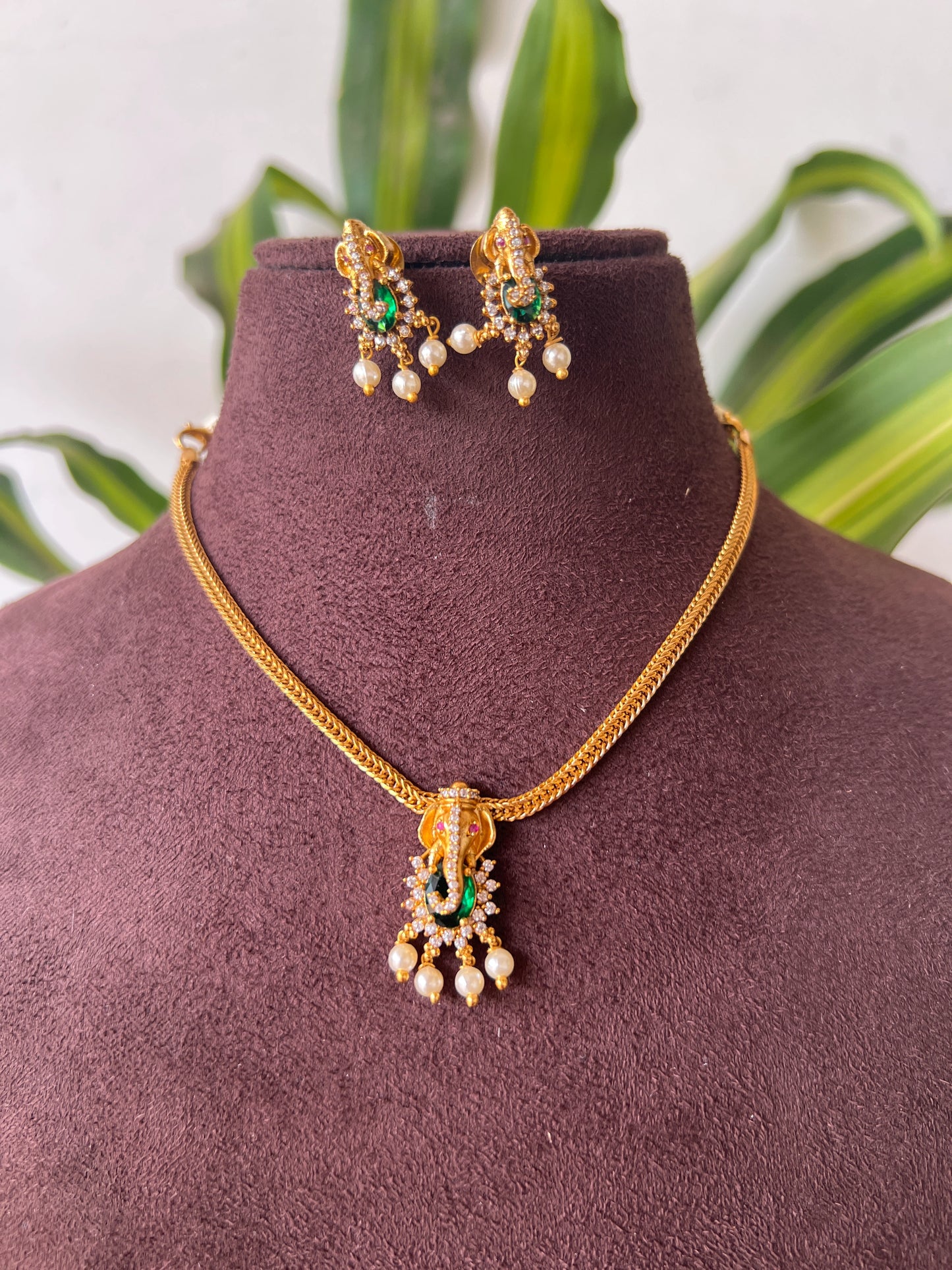 Ganesh necklace set