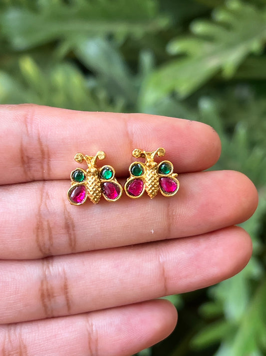 butterfly studs (multi)
