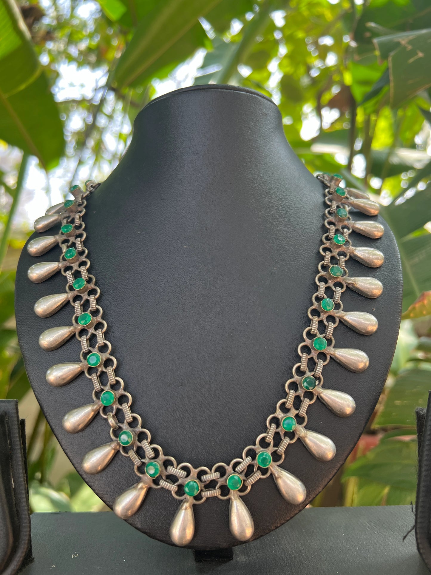 Oxidised necklace