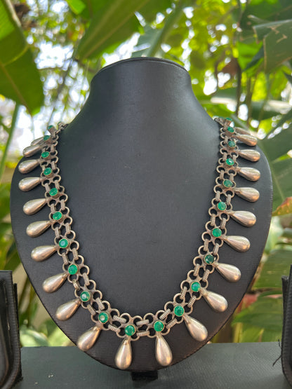 Oxidised necklace