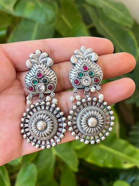 Oxidised earrings