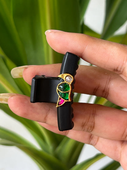 Hair clip parrot (green)