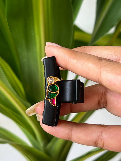 Hair clip parrot (green)