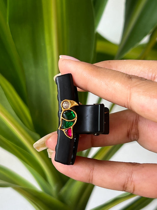 Hair clip parrot (green)