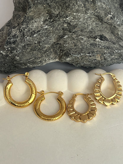 Anti tarnish hoops combo