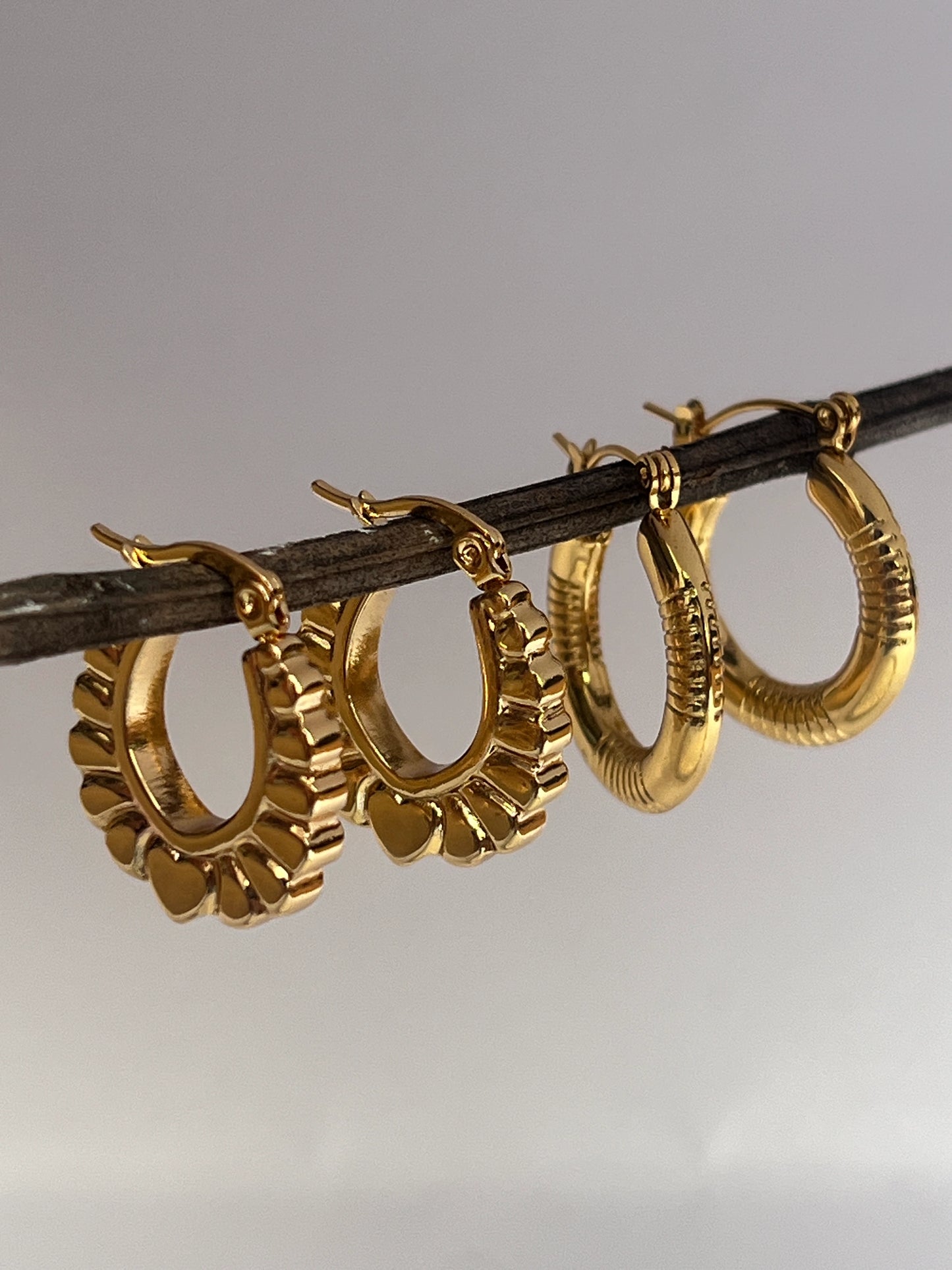 Anti tarnish hoops combo