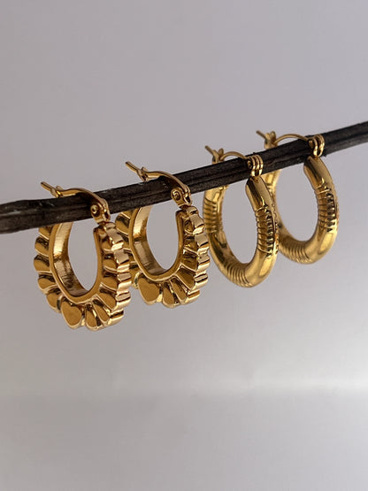 Anti tarnish hoops combo